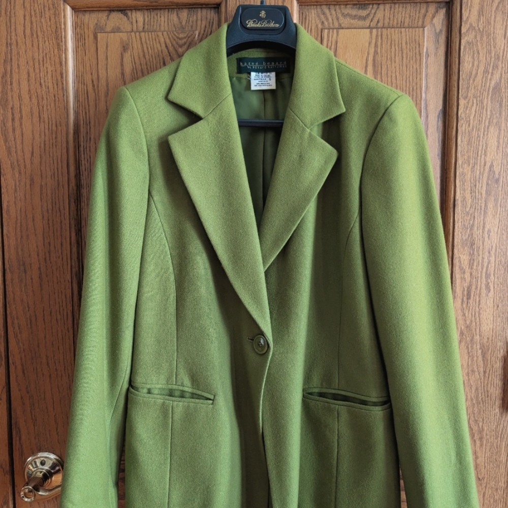 Ladies wool blend blazer